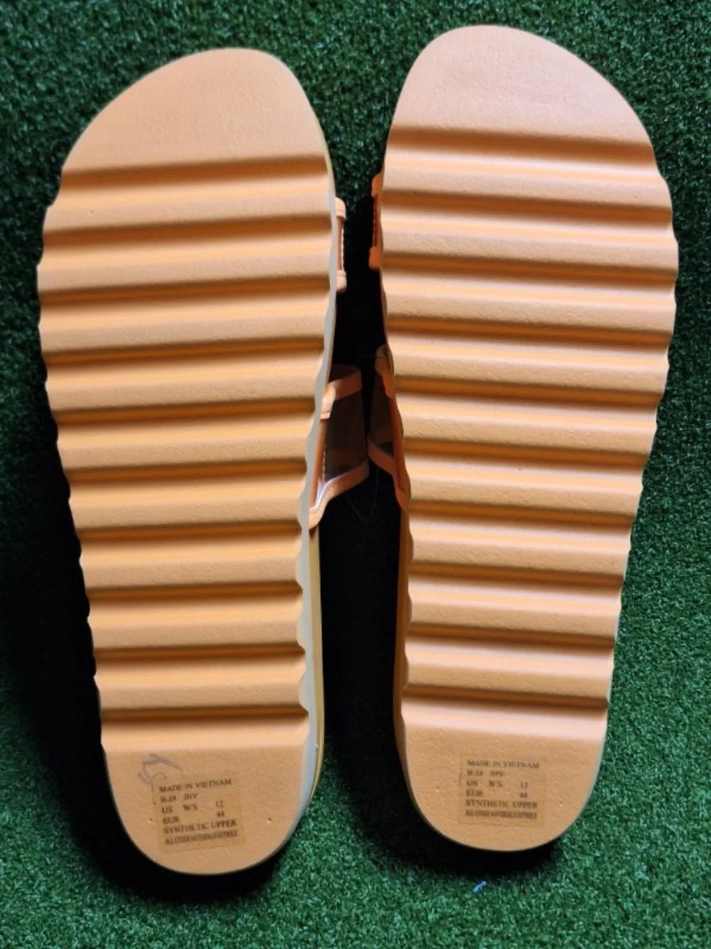 Reef Women's Peach Platform Sandals with Clear Straps - Picture 8 of 9
